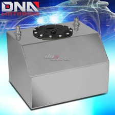 4 Gallon57 Liter Full Aluminum Racing Drift Fuelgas Cell Tank Bottom Feed