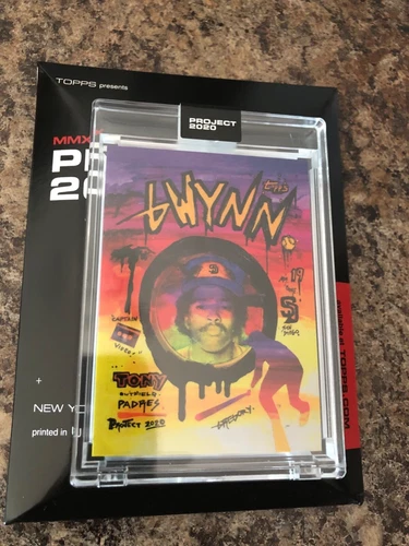 Topps Project 2020 Tony Gwynn #135 by Gregory Siff with box San Diego Padres
