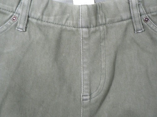 *NEU MIT ETIKETT TIME&TRU JEGGING GR. M (25x28) GRÜNE HOSE-LOW RISE-SKINNY-STRETCH - Bild 8 von 12