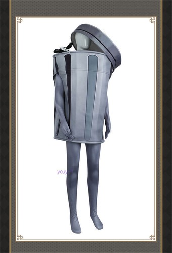 Honkai: Star Rail Lordly Trashcan Trash Can Cosplay Costume Suit Adult Jumpsuit - Picture 5 of 25