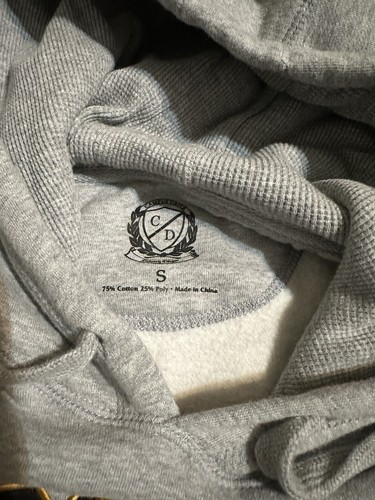 Missouri Tigers University Hoodie Adult Size S Heathered Gray Pullover - Picture 6 of 6