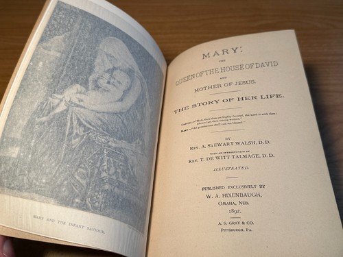 Mary: Queen of the House of David & Mather of Jesus, The Story of Her Life, 1892 - Picture 6 of 13