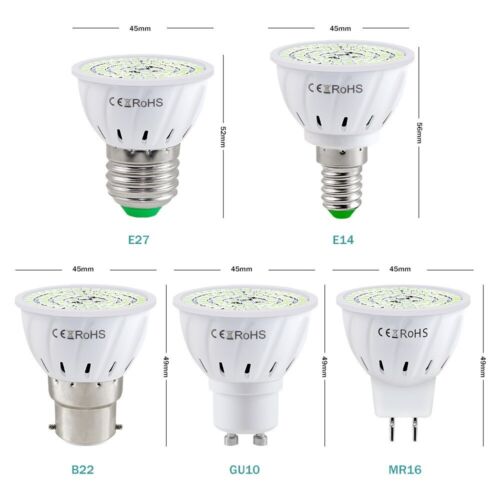 LED Bulb 4-8W E27 B22 GU10 E14 MR16 Globe UV Sterilizer Light Bactericidal Lamp - Picture 4 of 10