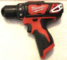 New Milwaukee 2407-20 M12 12V 12 Volt 3/8” 2 Speed Drill Driver (Bare Tool)