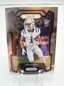 2023 Panini Prizm Football JOSH DOWNS RC Rookie Indianapolis Colts #345