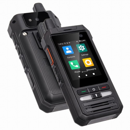 Smartphone 4G F80S 1,4 GHz GPS Android 10 walkie talkie radio Big PTT Zello - Foto 5 di 12