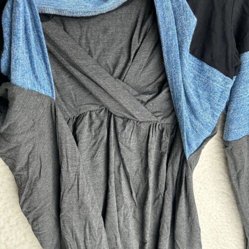 Bearsland Maternity XXL Nursing Top Shirt Women's Layered Stretch tri color - Picture 7 of 12