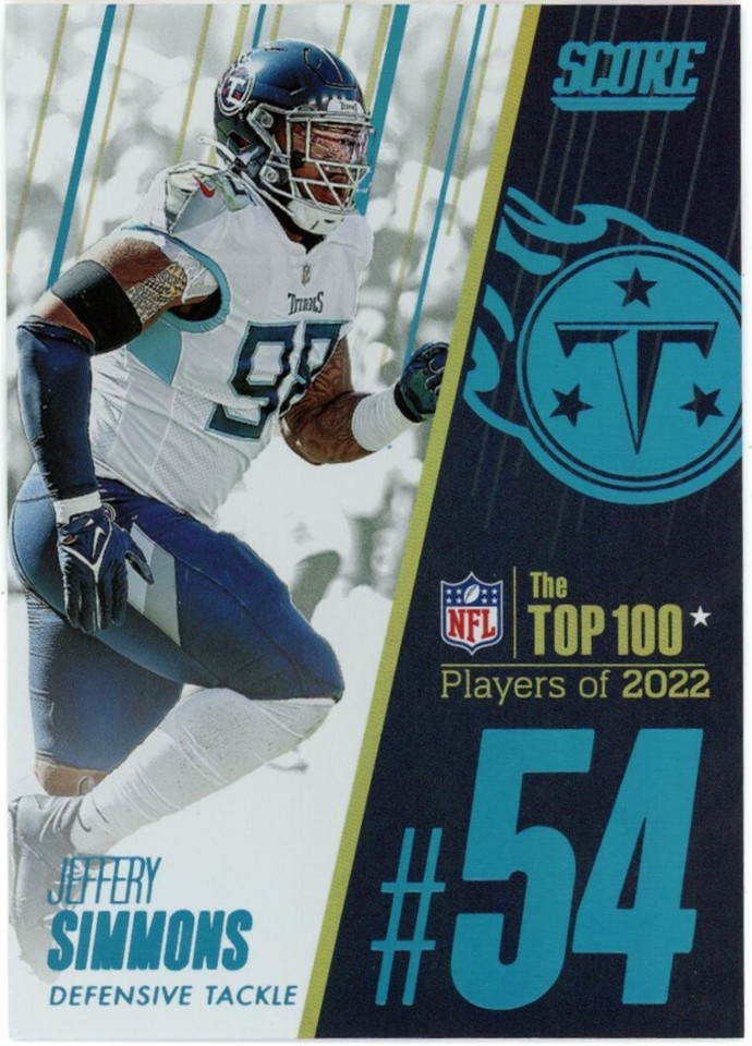 2023 Score Jeffery Simmons #54 - 1 of 1