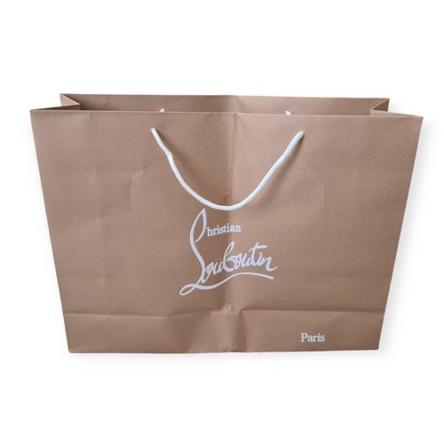 Christian Louboutin Papier Shopper Träger Geschenktüte 16,5"x12,5"x4,5"