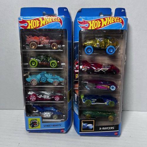 2 Mattel Hot Wheels 5er Pack (2022), Neu in OVP, Street Beasts & X-Raycers: Swamp Buggy - Bild 1 von 14