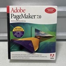 Adobe PageMaker 7.0 Education Version for Mac Academic Software *NEW