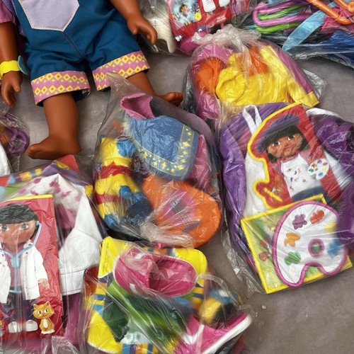 Dora The Explorer doll Dress Up 10x Outfits Adventure 2003 Fisher-Price (RARE) - Picture 9 of 12