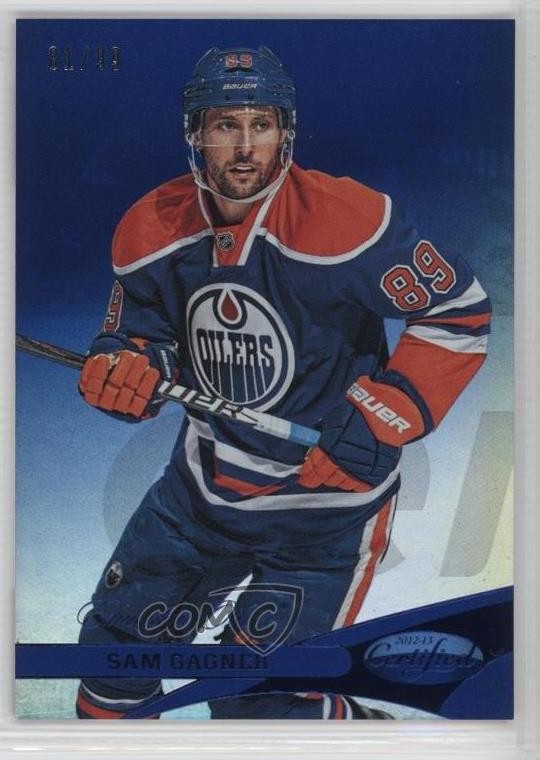 2012-13 Certified Mirror Blue 81/99 Sam Gagner #89 v2a