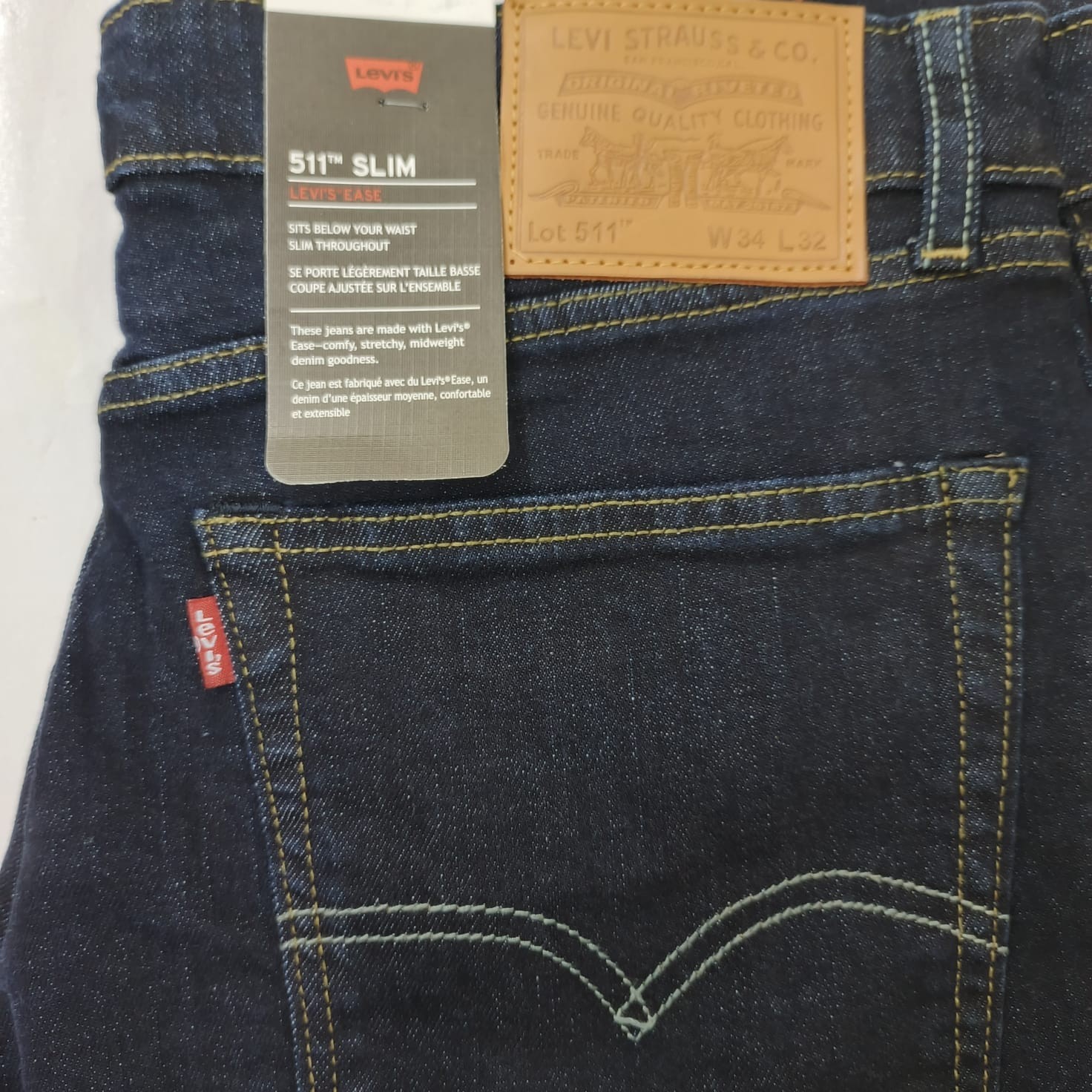 LEVIS RINSE 511 MENS JEANS SLIM FIT BLUE JEANS NEW IN ALL SIZES WITH ...
