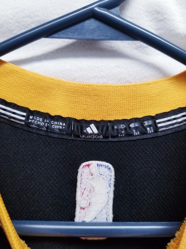 Lebron James #23 Cleveland Cavaliers Sleeved Black Adidas NBA Jersey Youth Med. - Bild 5 von 8