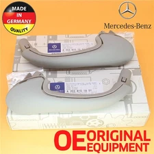 Pair of Front Left & Right Side GRAY Interior Door Pull Handle fits Benz C-Class
