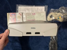 SEGA SATURN Console HST-0017 White Merry Christmas Winter Nights