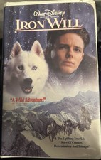 Iron Will 1994 VHS Clamshell Edition Walt Disney Kevin Spacey Used Tested