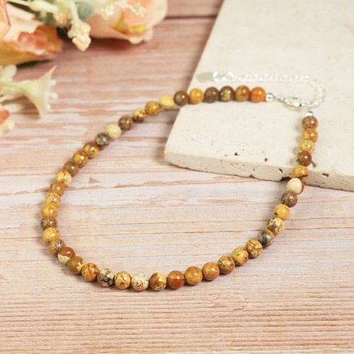 2mm-4mm Natural Gemstone Beaded Dainty Anklet Crystal Healing Energy 8in+0.5in - Picture 113 of 177