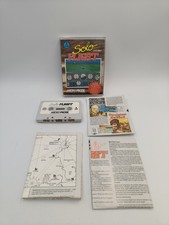 Solo Flight Game for Atari 400 800 XL Computer 2nd Editon Poster Manual Complete