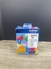 NEW OEM - BROTHER LC203CL 3-PACK COLOR INK CARTRIDGES - LC2033PKW 2027