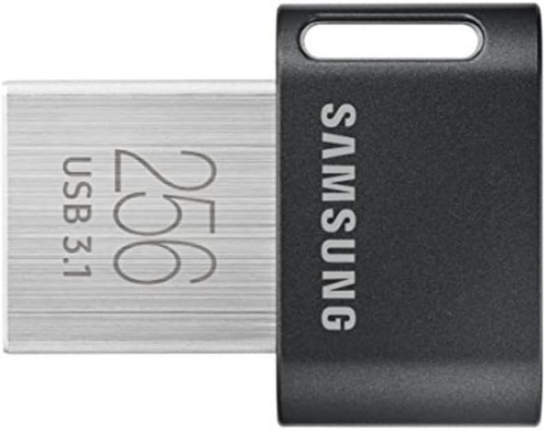 SAMSUNG MUF-256AB/AM FIT plus 256GB - 300Mb/S USB 3.1 Flash Drive, Gunmetal Gray - Picture 13 of 13
