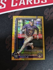 2025 Topps Chrome Logofractor Brenton Doyle Gold Refractor /50