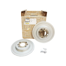 2 PEZZI KIT DISCHI FRENO ORIGINALI RENAULT CLIO V 440A00868R RICAMBIO NUOVO 