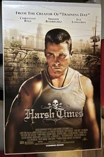 HARSH TIMES (2006) Christian Bale DS One Sheet