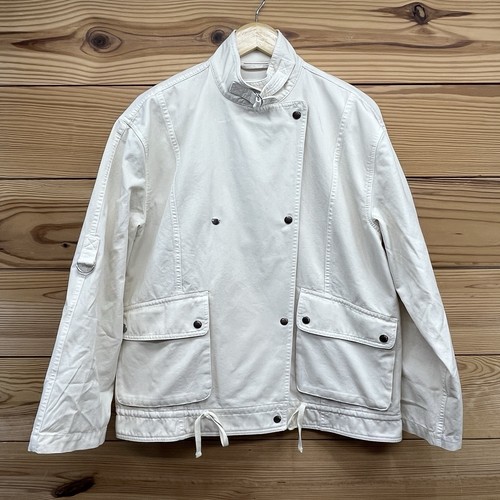 Wilfred Free Sword Jacke XS Utility Mantel Oversized Ivory Creme Kordelzug B180 - Bild 1 von 14