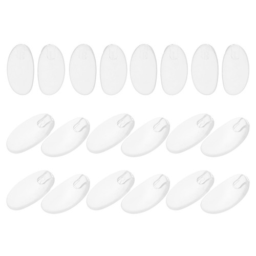  10 pares de almohadillas de repuesto para gafas de sol con tiras para nariz y gelatina suave para - Imagen 8 de 20