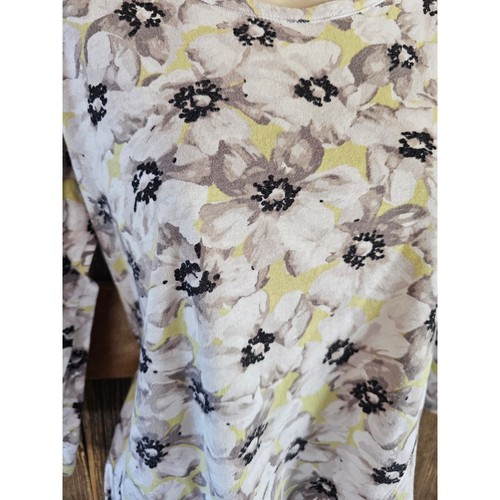 J Jill Love Leinen Baumwollmischung Blumenmuster Karriere Freizeit Top Gr. XSP PETITE EUC ^ - Bild 2 von 8