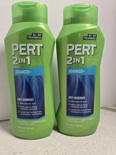 Pert 2in1 Advanced+ Anti-Dandruff Shampoo Conditioner 25.4oz (2 Pack)