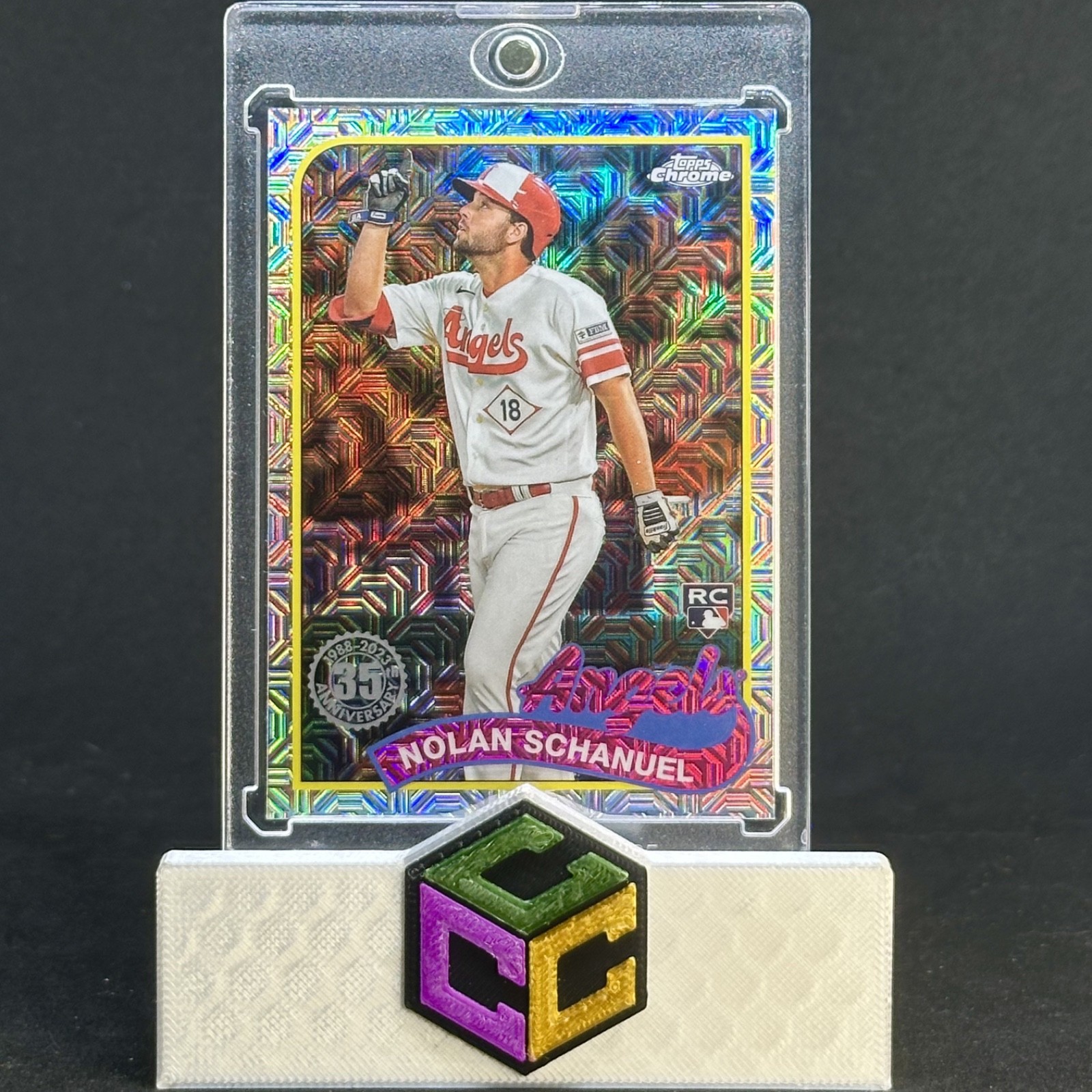 2024 Topps Silver Pack #T89C-49- NOLAN SCHANUEL Mojo Refractor SP Rookie RC