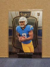 2025 Panini Select Rookie Premier Level Omarion Hampton #102 Chargers NFL