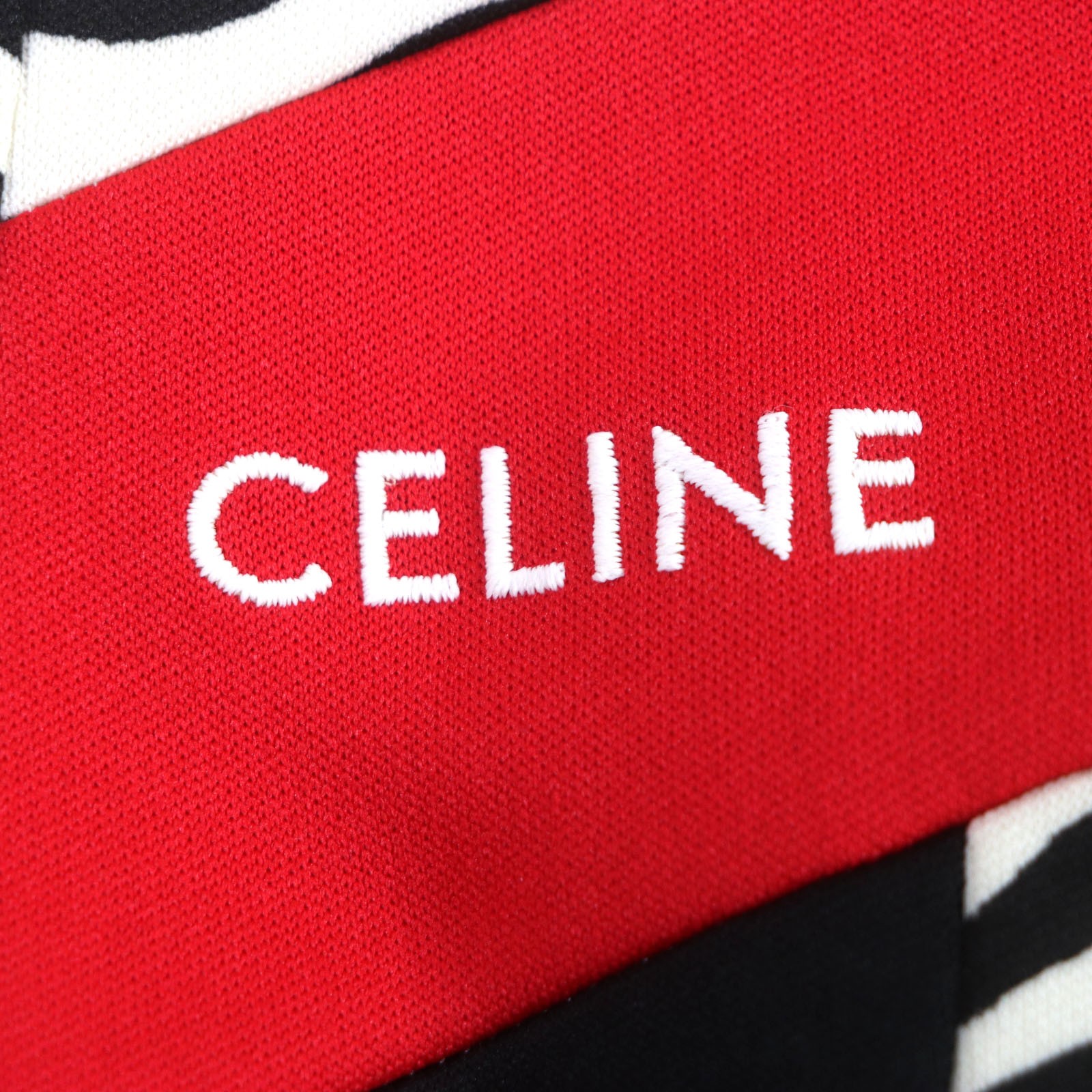 Great CELINE Track jacket Zebra Pattern Double Fa… - image 5