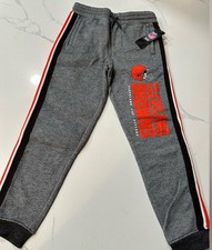 Cleveland Browns Youth Joggers Medium 10-12 Retails For 70