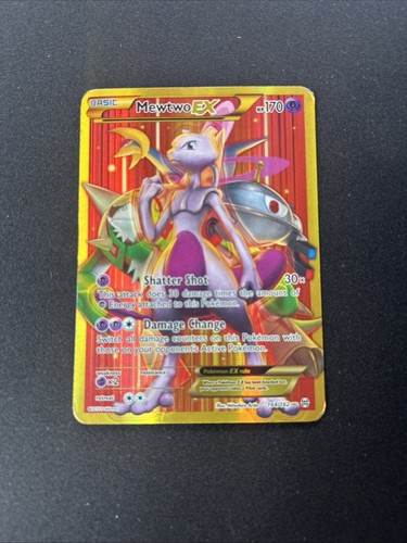 Pokémon Mewtwo Ex 164/162 Full Art Secret Rare LP/MP - Picture 1 of 3