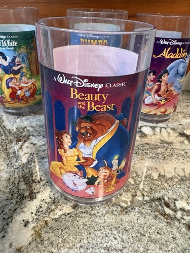 Vtg Set of 10 1994 Disney Cups Glasses Burger King Y2K - Picture 7 of 16