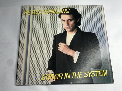 PETER SCHILLING Error In The System ELEKTRA LP VG+