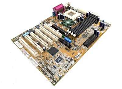 Ungetestet ASUS CUBX REV 1.02 Socket Sockel 370 Motherboard Mainboard