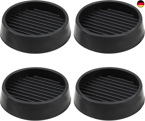 4 Stück Gummi Möbeluntersetzer, Anti-Rutsch-Pads für Möbelrollen, rutschfeste Gr - Bild 1 von 7