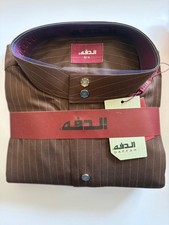 Men 62 X-LARGE Saudi Style High Quality WINTER Daffah Thobe Jubba Flat Sleeves