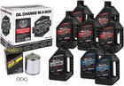 Maxima M-Eight Oil Change In A Box Synthetic Oil Kit Chrome 20W-50 Harley