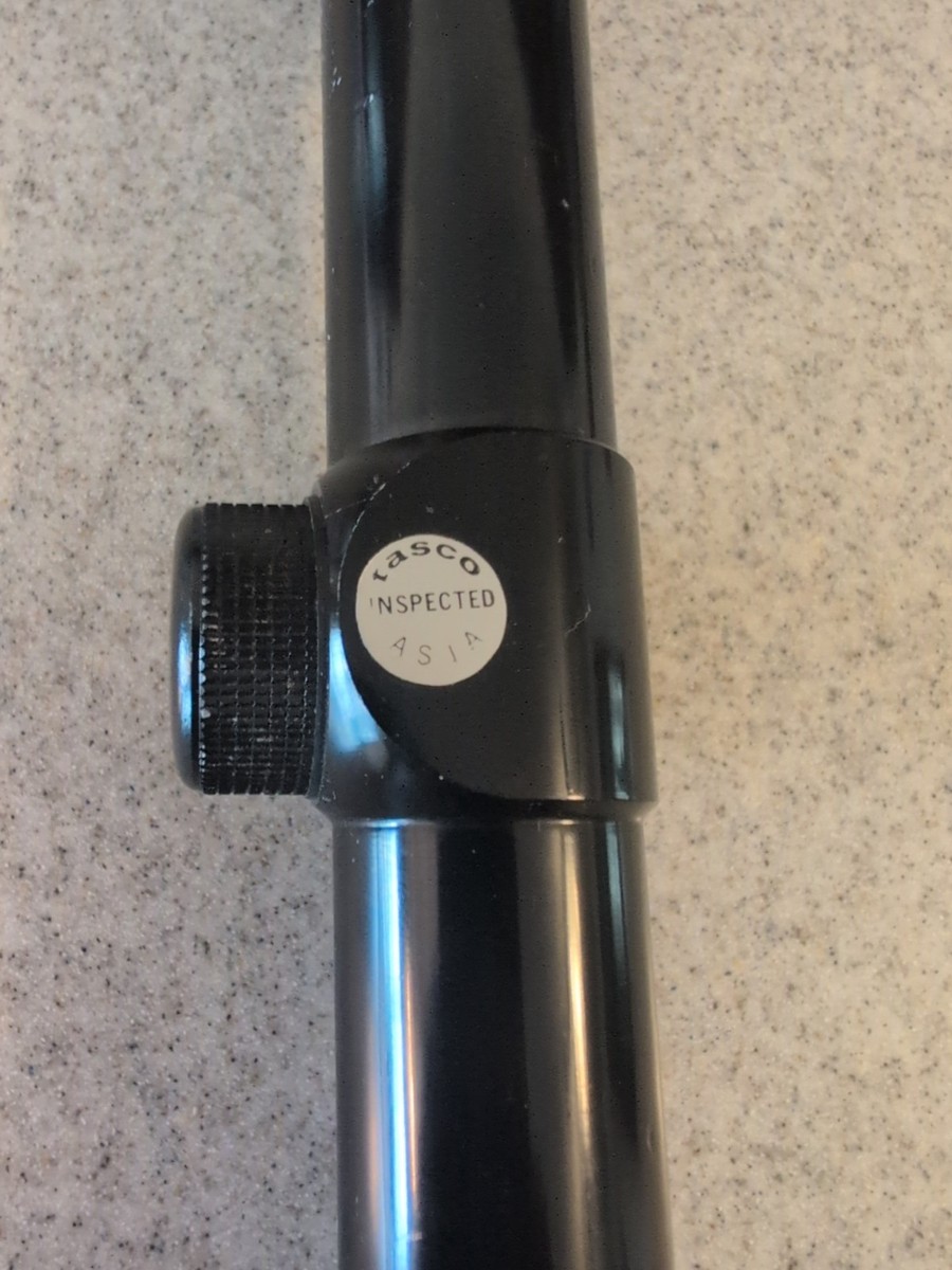 Vintage Tasco 3-12 x 40 mm Rifle Scope Made Japan Inspec in