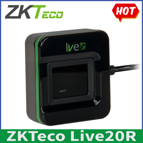ZKTeco Live20R LED Fingerprint Scanner Reader ID Fingerprint Sensor W/ USB Cable - Picture 1 of 9