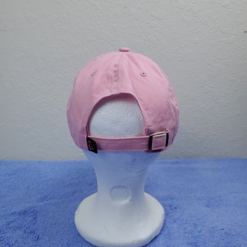 Boston Red Sox Hat Cap Strap Back Pink Blue MLB Baseball Womens Ladies - Picture 8 of 20