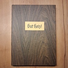 Vintage Kegelbuch v. Asbach Uralt Kegelkladde Kegelkassenbuch "Gut Holz" Kultig