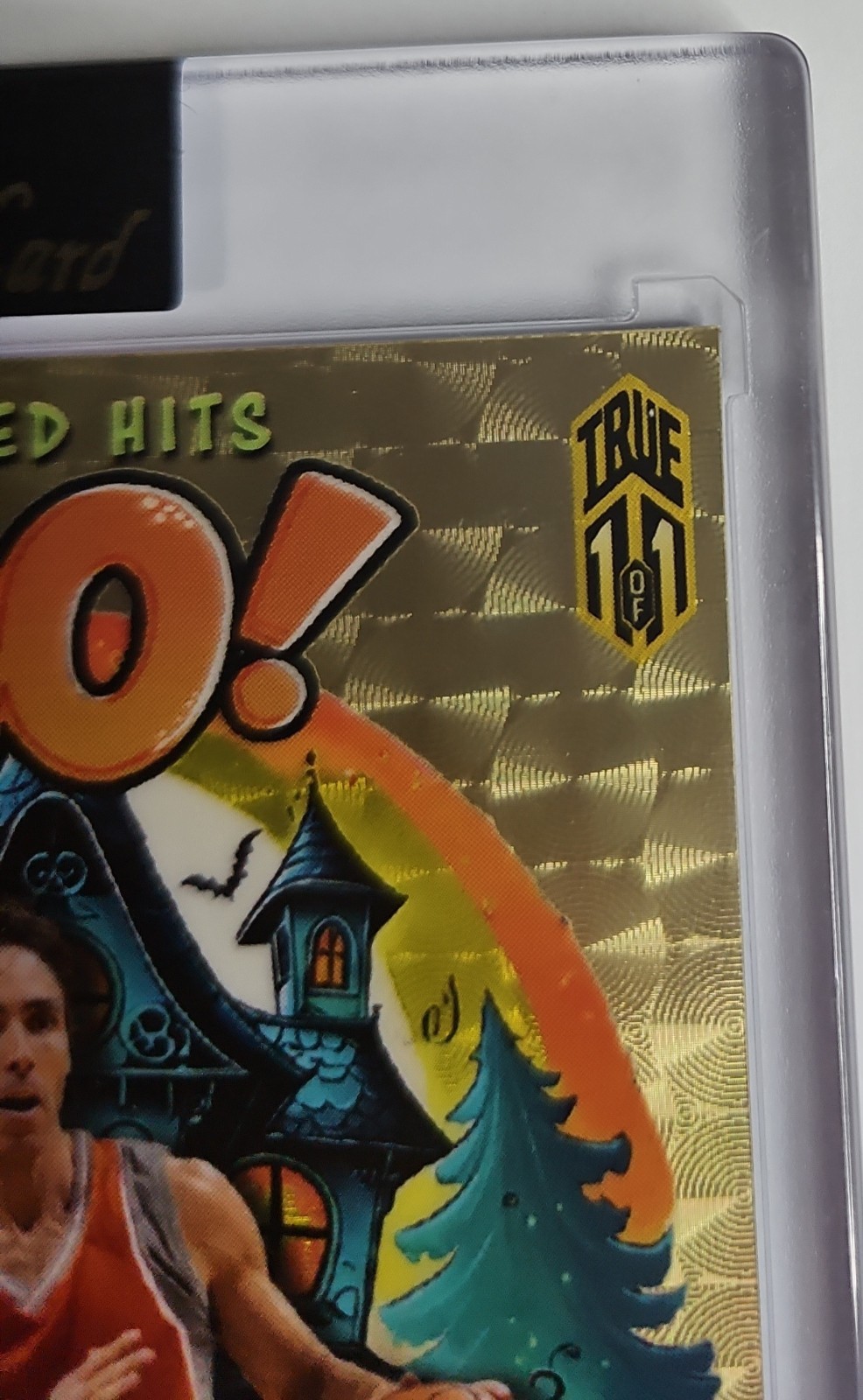 2025 WILD CARD GOLD SUPERFRACTOR VINYL TRUE 1/1 AUTO STEVE NASH PHOENIX SUNS 💰 view 4