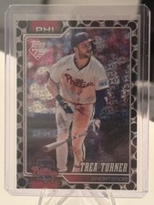Topps 2026 Series One Trea Turner Phillies #322 Serial Numbered 05/10